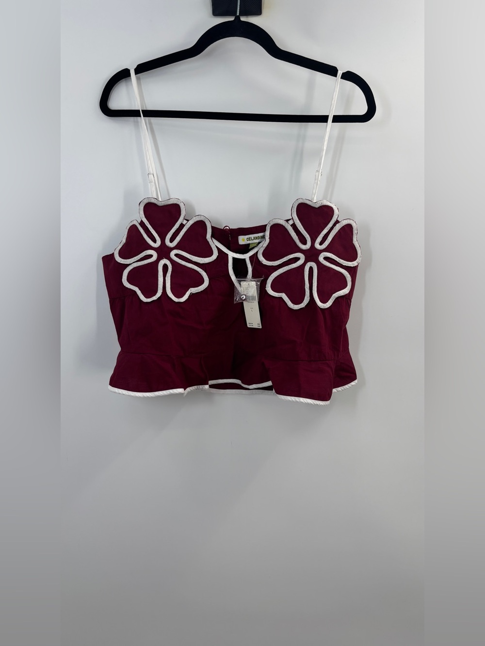 Celandine Bondi Bloom Graphic Floral Crop Tank - Picture 6 of 7